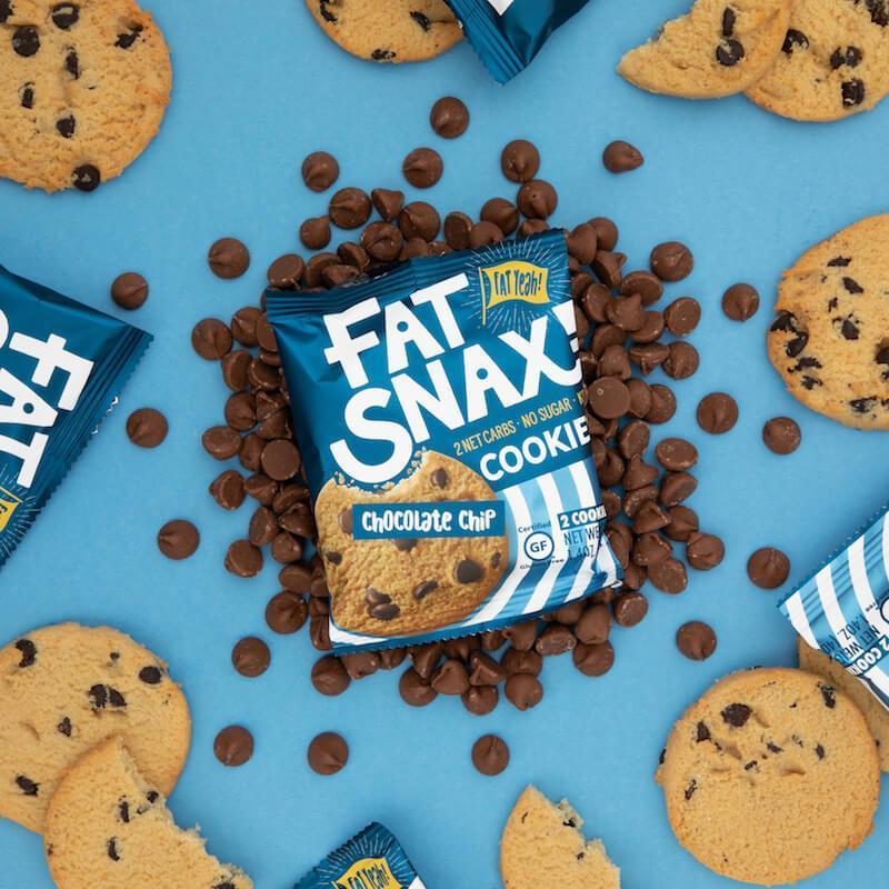 Fat Snax! Cookies Chocolate Chip - 2 Cookies