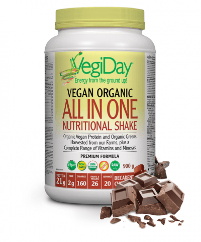 VegiDay All In One Nutritional Shake Decadent Chocolate - 900g