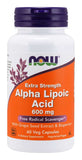 Now Alpha Lipoic Acid 600mg - 60 Capsules