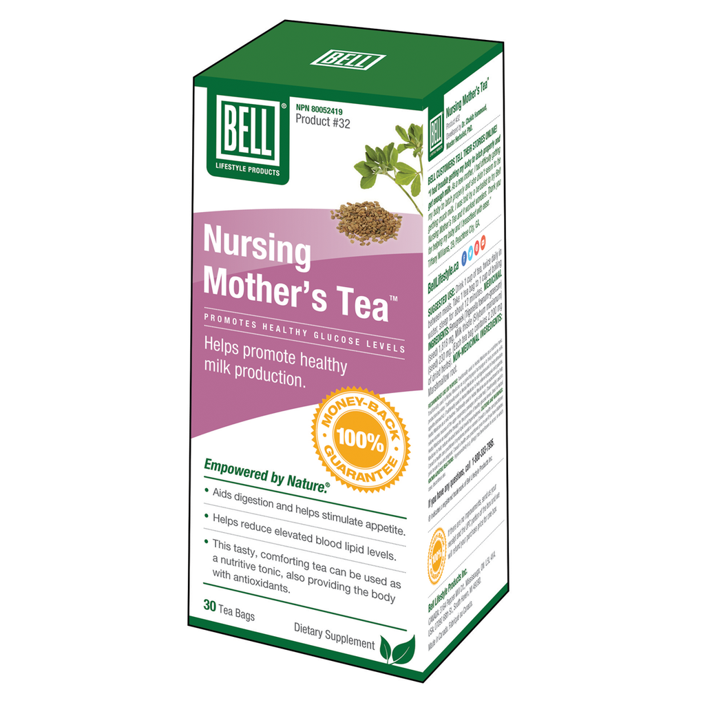 Bell Lifestyle Products Nursing Mother's Tea - 30 Bags