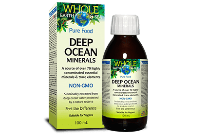 Whole Earth & Sea Deep Ocean Minerals - 100ml