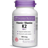 Preferred Nutrition Vitamin K2 100 mcg - 60 Capsules
