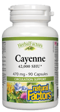 Natural Factors Cayenne 470mg - 90 Capsules