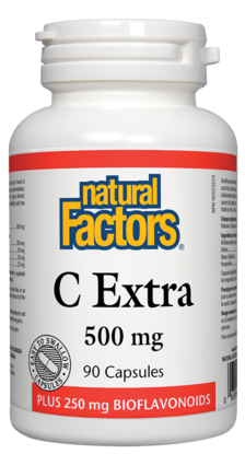 Natural Factors C Extra 500mg - 90 Capsules