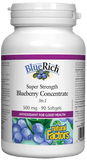 Natural Factors Blueberry Concentrate 500mg - 90 Softgels