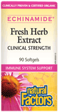 Natural Factors ECHINAMIDE® Fresh Herb Extract - 90 Softgels