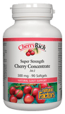 Natural Factors Super Strength Cherry Concentrate 500mg - 90 Softgels