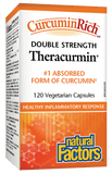 Natural Factors Theracurmin Double Strength - 120 Capsules