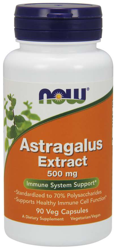 Now Astragalus Extract 500mg - 90 Capsules