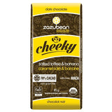 Zazubean Cheeky Banana & Salted Toffee - Dark Chocolate Bar