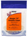 Now Gelatin Single ''0'' Empty Capsules - 250