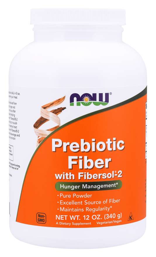 Now Prebiotic Fiber with Fibersol®-2 Powder - 340g