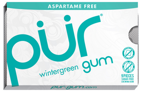 Pur Gum Wintergreen - 9 Pieces