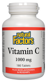 Natural Factors Vitamin C 1000mg - 180 Tablets