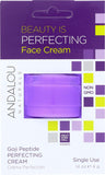 Andalou Naturals Age Defying Goji Peptide Perfecting Face Cream - Single Use