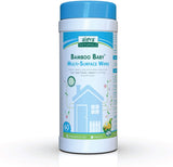Aleva Naturals Bamboo Baby Multi-Surface Wipes - 60 Count