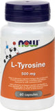 Now L-Tyrosine 500mg - 60 Capsules