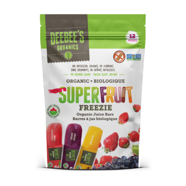 DeeBee's Organics' SuperFruit Freezies - 12 Pack