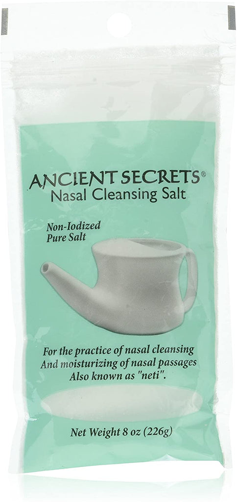 Ancient Secrets Nasal Cleansing Pot Salt - 226g