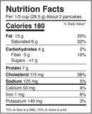 ANS Performance Keto Banana Pancake & Waffle Mix - 454g