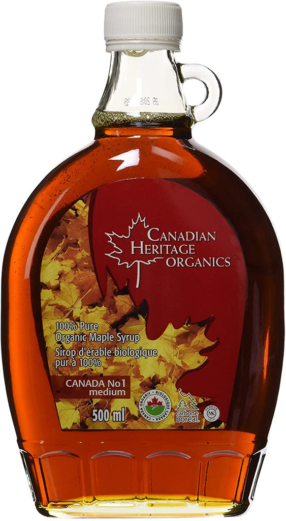 Canadian Heritage Organic Maple Syrup Medium No.1 - 500ml