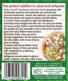 Native Forest Quartered Artichoke Hearts - 400g
