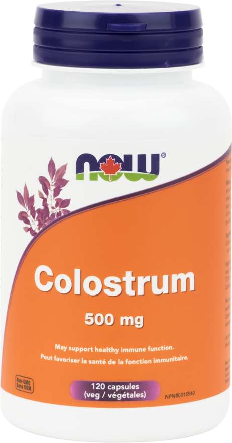 Now Colostrum 500mg - 120 Capsules