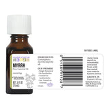 Aura Cacia Myrrh 100% Pure Essential Oil - 15ml