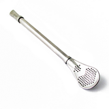 The Last Straw Silver Yerba Mate Tea Straw