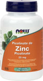 Now Zinc Picolinate 25mg - 100 Capsules