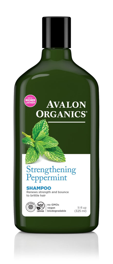 Avalon Organics Strengthening Peppermint Shampoo - 325ml