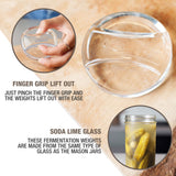 Masontops Pickle Pebble Fermentation Weights