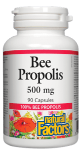Natural Factors Bee Propolis 500mg - 90 Capsules