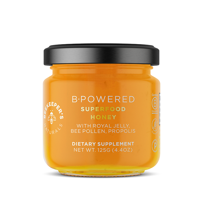 Beekeeper's Naturals B.Powered Superfood Honey - 125g