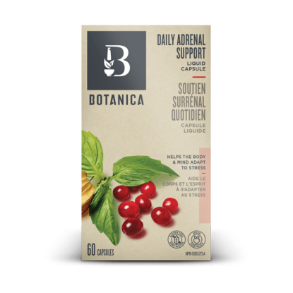 Botanica Daily Adrenal Support Liquid Capsules - 60 Capsules