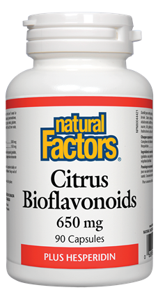Natural Factors Citrus Bioflavonoids 650mg - 90 capsules