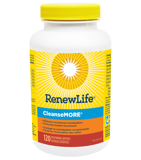 Renew Life CleanseMORE - 120 Capsules