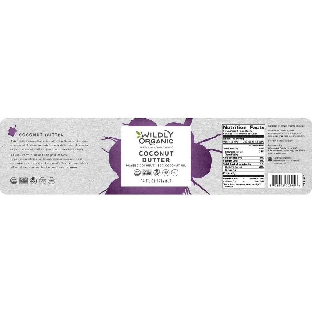 Wildly Organic Coconut Butter - 414ml