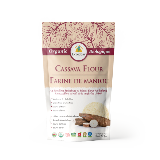 Ecoideas Organic Cassava Flour - 1kg