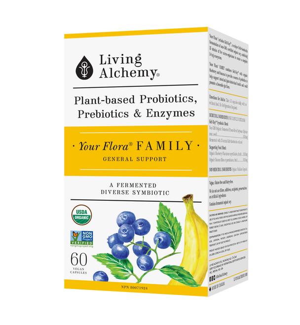 Living Alchemy Your Flora Family - 60 Capsules