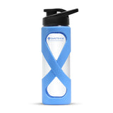 Santevia Blue Glass Water Bottle