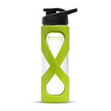 Santevia Green Glass Water Bottle