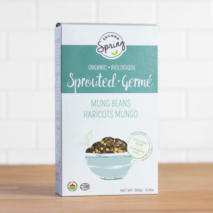 Second Spring Organic Sprouted Mung Beans - 350g