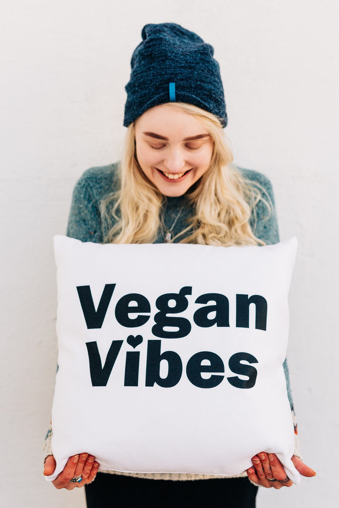 Vegan Vibes Pillow