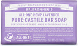 Dr. Bronner's Pure Castile Bar Soap Lavender
