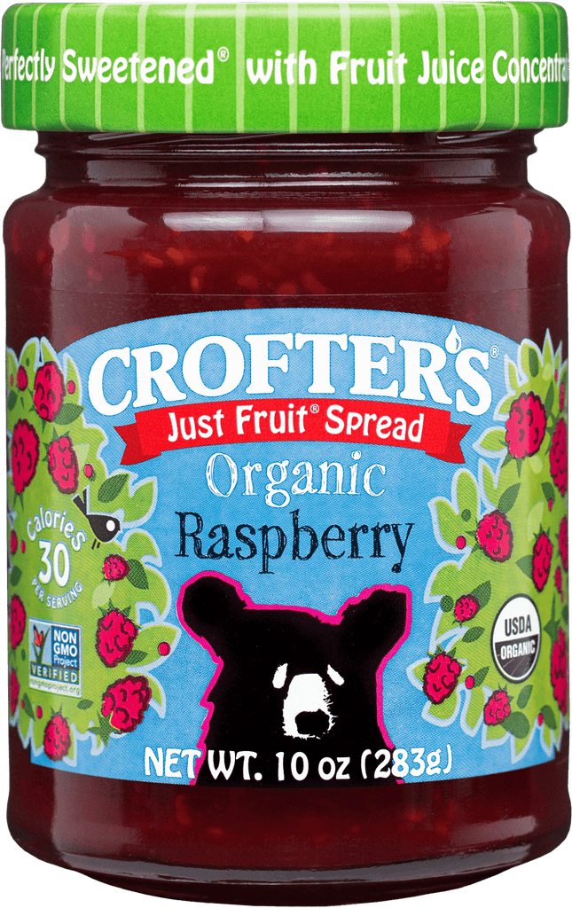 Crofter's Just Fruit Spread Organic Raspberry - 283g