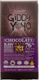 Giddy Yoyo Maca 76% Dark Chocolate Bar - 62g