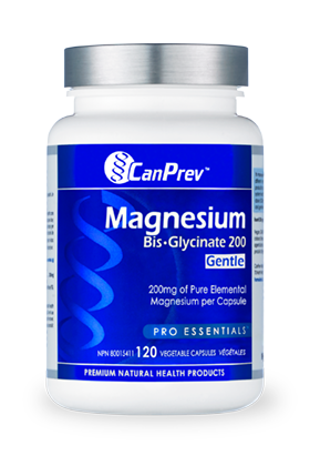 CanPrev Magnesium Bis-Glycinate 200 - 120 Capsules
