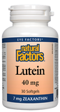 Natural Factors Lutein 40mg - 30 Softgels