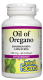 Natural Factors Oil of Oregano 180mg - 60 Softgels